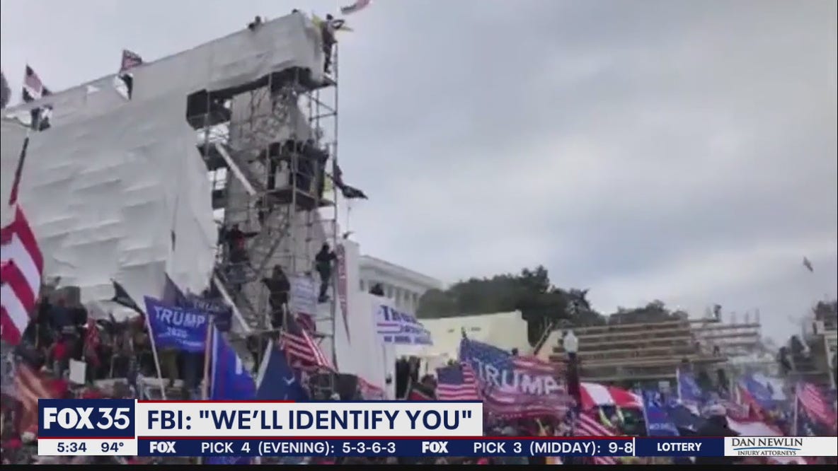FBI warns those who attended Capitol Riots will be identified